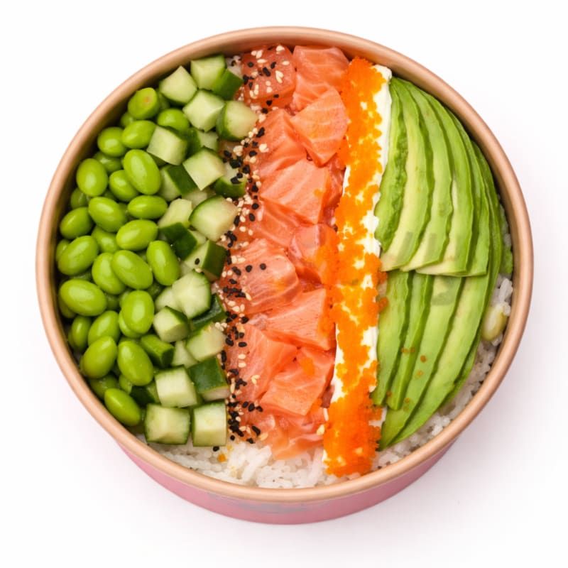 MR BOWL Salmon Signature poke bowl